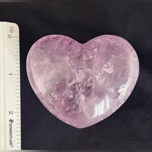 Purple Quartz heart
